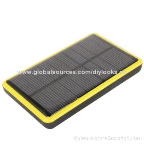 2600mAh Mobile Phone Emergency Power Station with Solar Charger